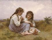 Adolphe William Bouguereau Childhood Idyll  (mk26) oil painting picture wholesale
